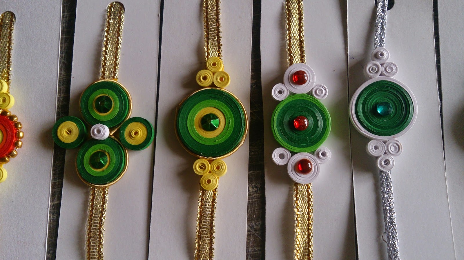 Love for Quilling Quilled Rakhi